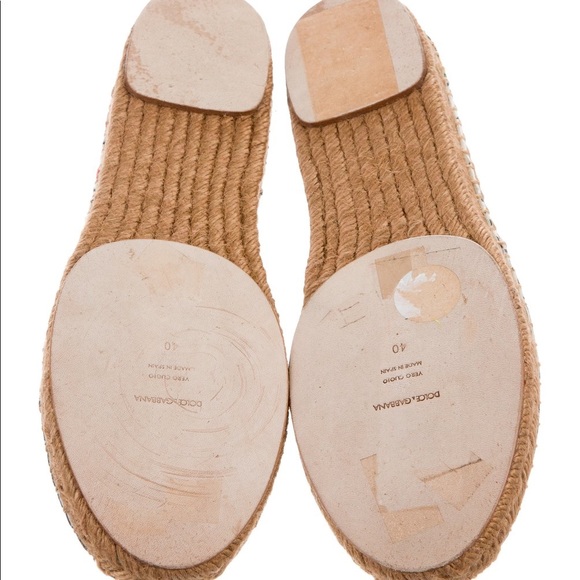 💯 Dolce & Gabbana floral espadrilles - EUC - Picture 5 of 5